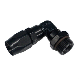 FRAGOLA 189012-BL - 12an ORB Male 90-Deg to 12an Hose Fitting Black image