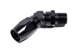 FRAGOLA 194510-BL - #10 45 Deg  x 1/2 MPT Hose End Black image