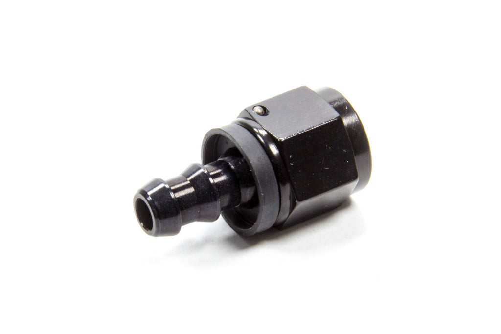 FRAGOLA 200107-BL - Hose Fitting Push Lock #8 Str. to #6 Hose Black image