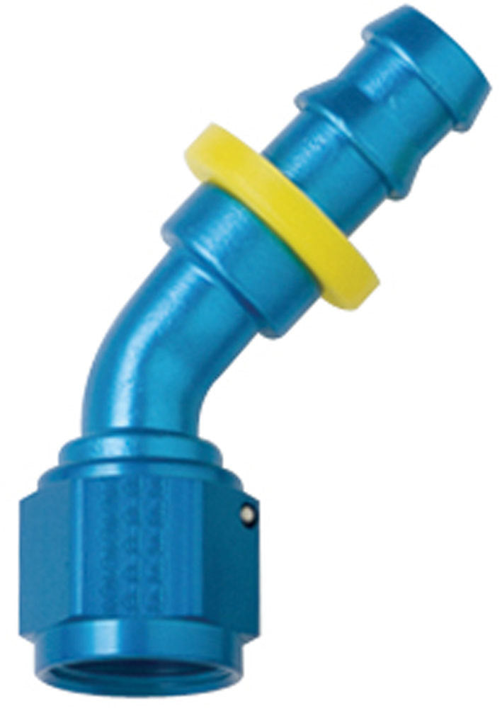 FRAGOLA 204504 - Hose Fitting #4 45 Deg Push Lock image