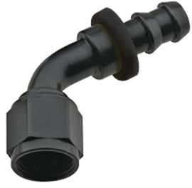 FRAGOLA 206012-BL - Hose Fitting #12 60 Deg Push Lock Black image