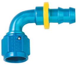 FRAGOLA 209008 - Hose Fitting #8 90 Deg Push Lock image