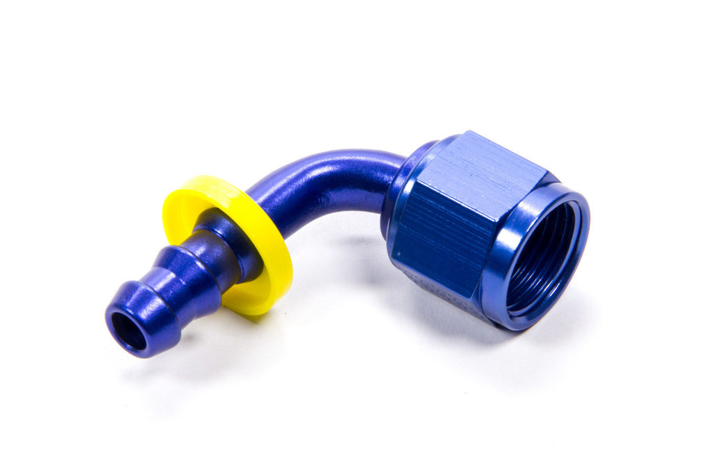 FRAGOLA 209108 - Hose Conversion Fitting #8 90deg to #6 Hose image