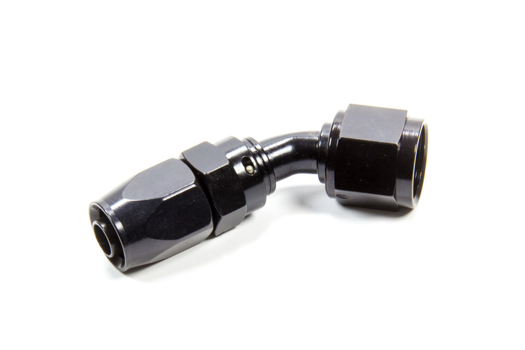 FRAGOLA 224509-BL - Hose Fitting #10 45 Deg. to #8 Hose Black image