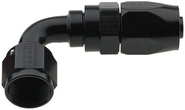 FRAGOLA 229004-BL - Hose Fitting #4 90 Deg Pro-Flow Black image