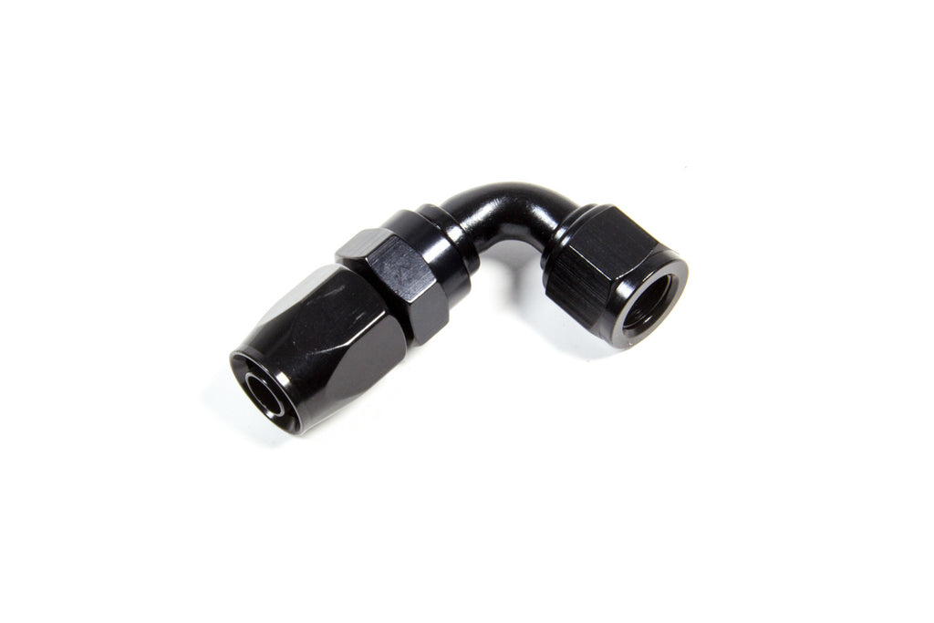 FRAGOLA 229005-BL - Hose Fitting #6 90 Deg. to #8 Hose Black image