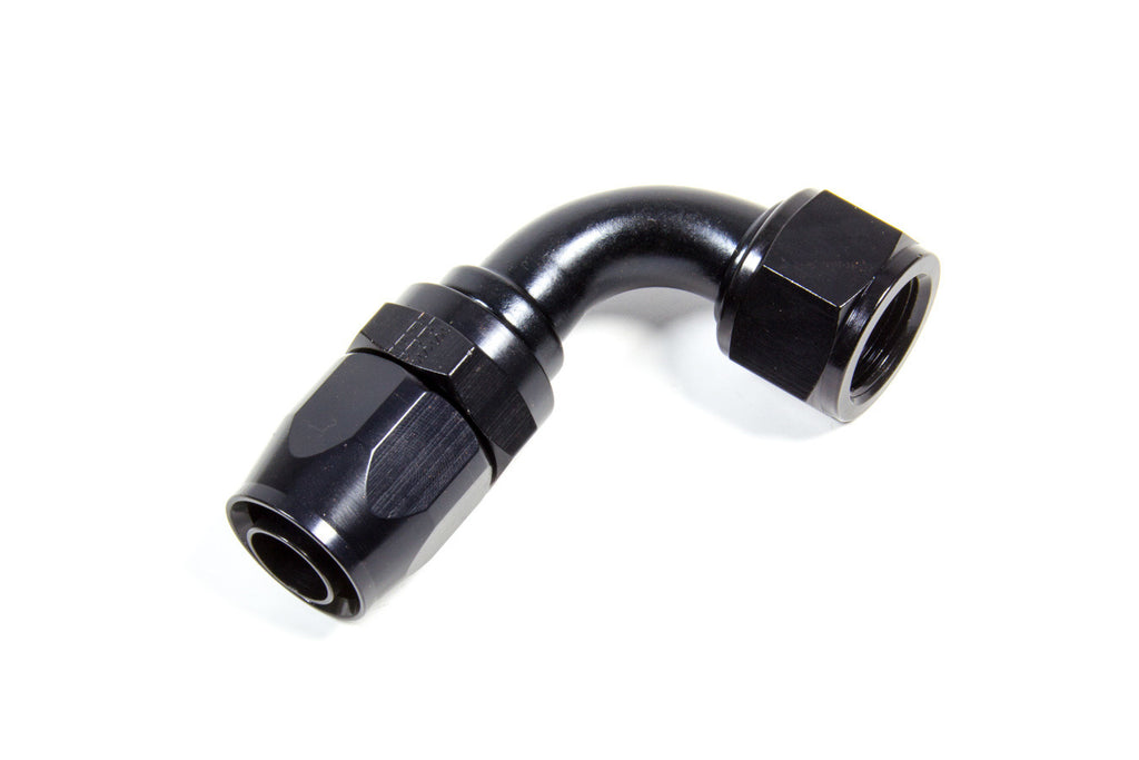 FRAGOLA 229011-BL - Hose Fitting #10 90 Deg. to #12 Hose Black image