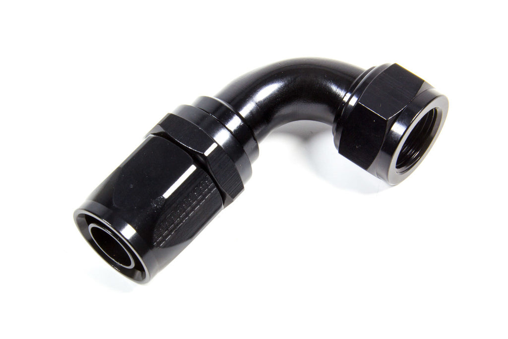 FRAGOLA 229013-BL - Hose Fitting #12 90 Deg. to #16 Hose Black image