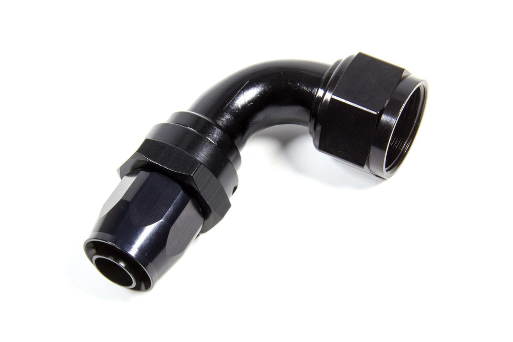 FRAGOLA 229015-BL - Hose Fitting #16 90 Deg. to #12 Hose Black image