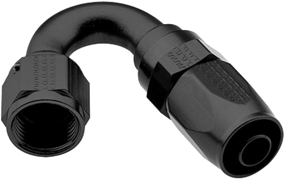 FRAGOLA 231504-BL - Hose Fitting #4 150 Deg Pro-Flow Black image