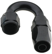 Load image into Gallery viewer, FRAGOLA 231804-BL - Hose Fitting #4 180 Deg Pro-Flow Black image