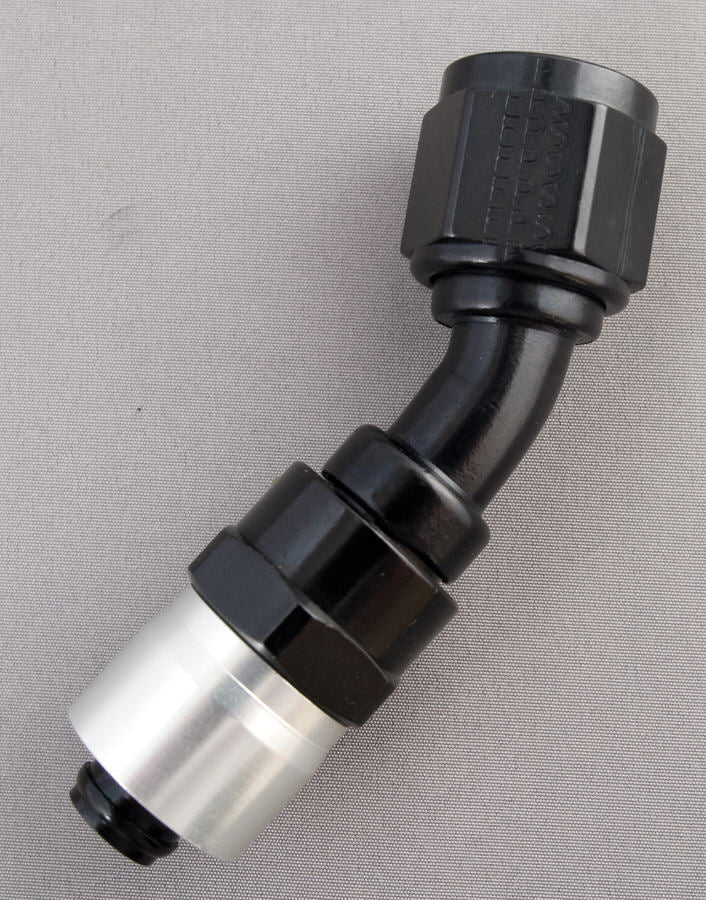 FRAGOLA 3103008 - #8 30-Deg Crimp Hose Fitting image