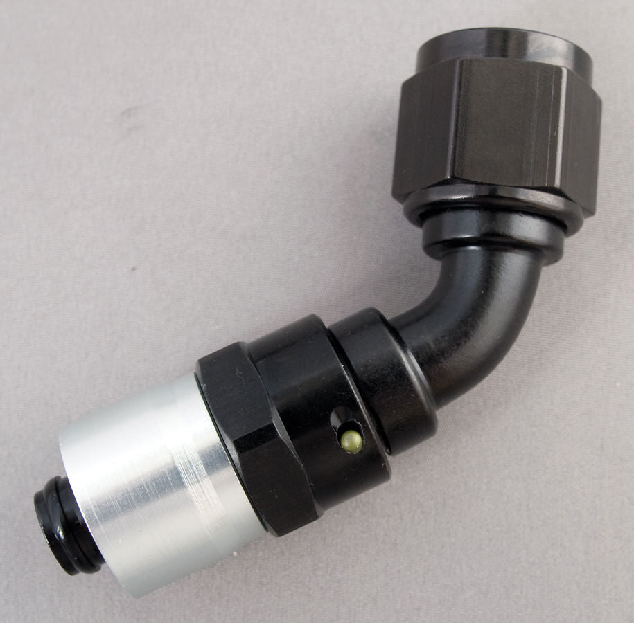 FRAGOLA 3104504 - #4 45-Deg Crimp Hose Fitting image