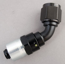 Load image into Gallery viewer, FRAGOLA 3104504 - #4 45-Deg Crimp Hose Fitting image