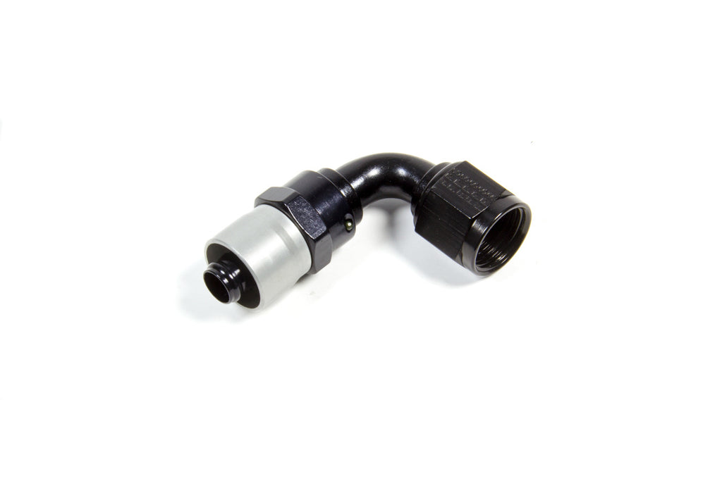 FRAGOLA 3109008 - #8 90-Deg Crimp Hose Fitting image