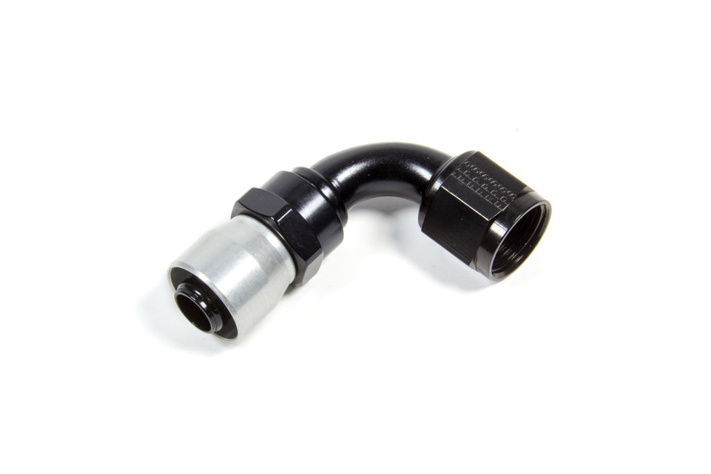 FRAGOLA 3109010 - #10 90-Deg Crimp Hose Fitting image