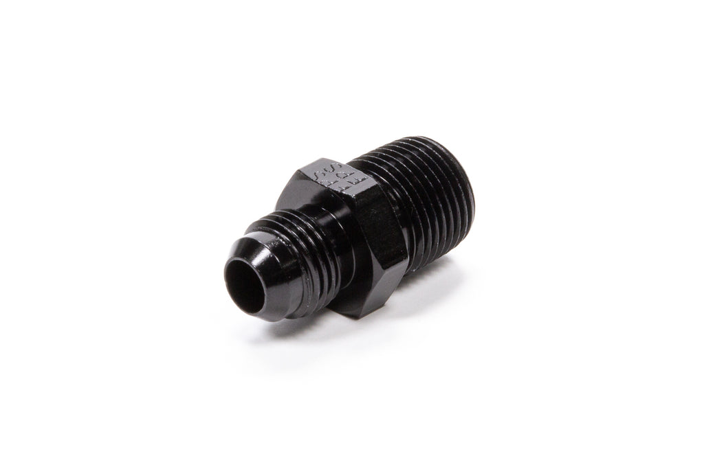 FRAGOLA 481666-BL - Straight Adapter Fitting #6 x 3/8 MPT Black image