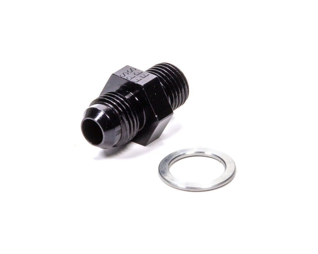 FRAGOLA 481670-BL - Trans Adapter Fitting #6 x 1/4 MPT Black image