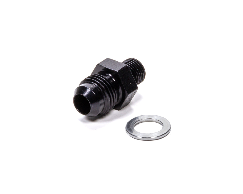 FRAGOLA 481671-BL - #6 x 1/8NPS Transmission Adapter Fitting Black image