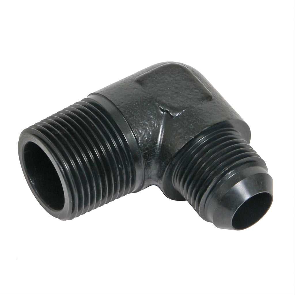 FRAGOLA 482219-BL - 12an to 1in MPT 90-Deg. Adapter Fitting - Black image