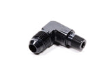 90 Deg Adapter Fitting #6  x 1/8 MPT Black