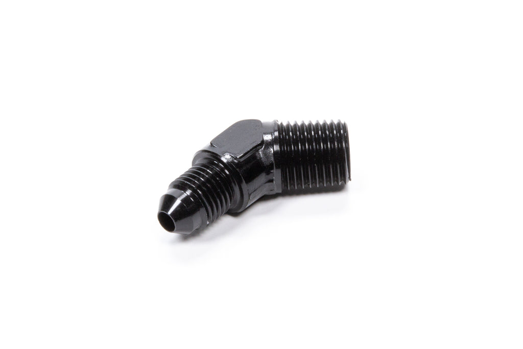 FRAGOLA 482344-BL - 45 Deg Adapter Fitting #4 x 1/4 MPT Black image