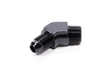 Load image into Gallery viewer, FRAGOLA 482366-BL - 45 Deg Adapter Fitting #6 x 3/8 MPT Black image