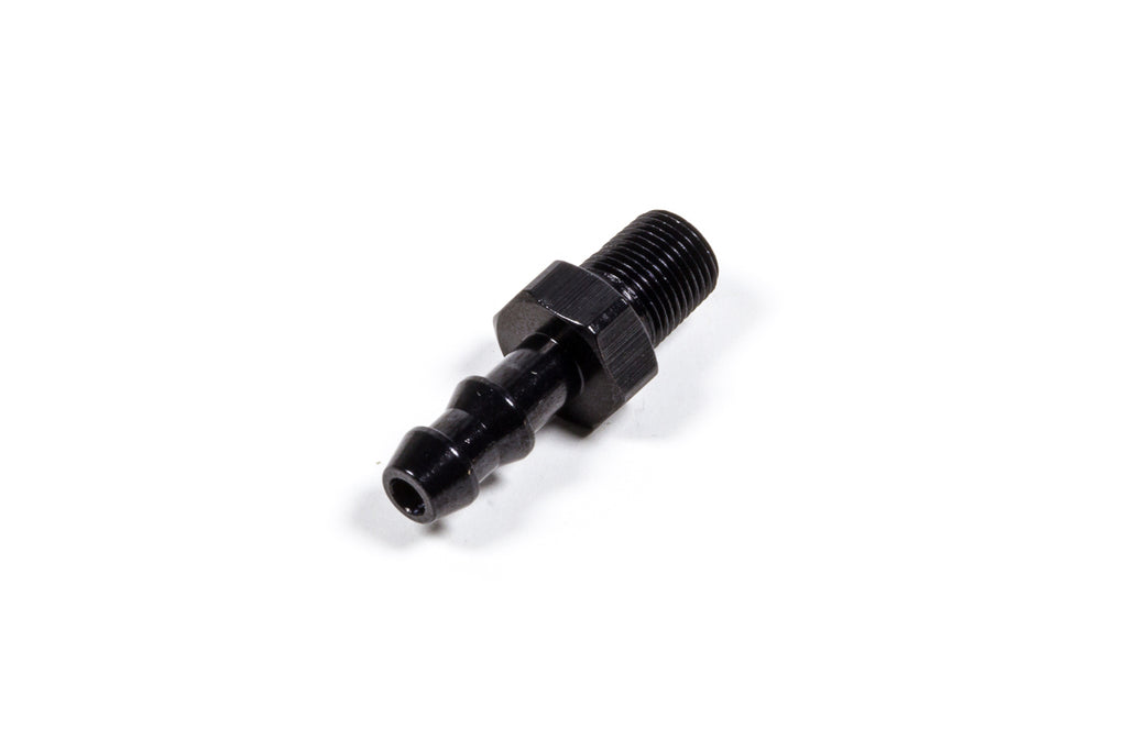 FRAGOLA 484004-BL - 1/4 Hose Barb X 1/8 MPT Fitting Black image