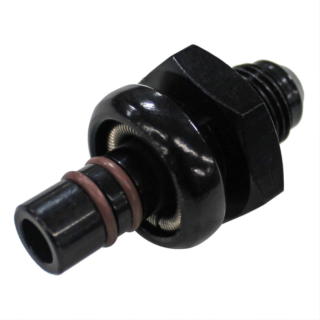 FRAGOLA 491986-BL - 6an to Ford EFI .435 Shank Fitting Black image