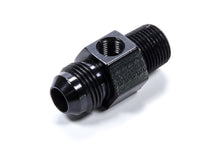 Load image into Gallery viewer, FRAGOLA 495004-BL - #8 X 3/8MPT Inline Gauge Adapter Fitting Black image