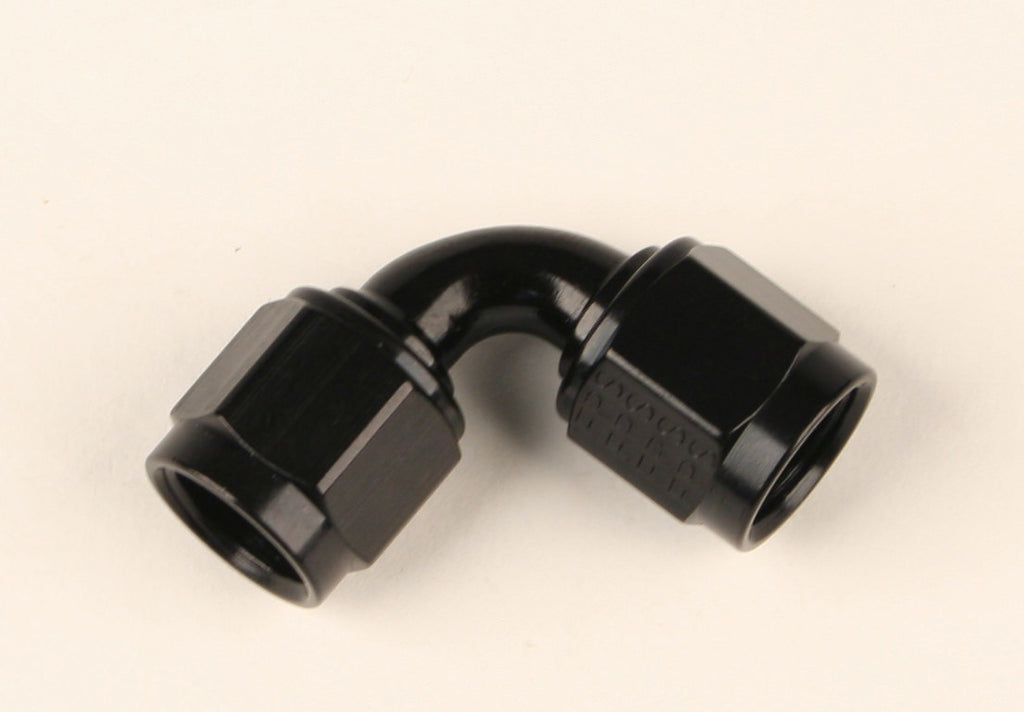 FRAGOLA 496320-BL - #12 Female 90 Degree Coupler Fitting Black image