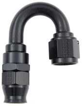 Load image into Gallery viewer, FRAGOLA 681806-BL - Hose Fitting #6 180 Deg PTFE Black image