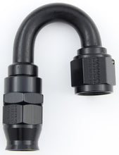 Load image into Gallery viewer, FRAGOLA 681808-BL - Hose Fitting #8 180 Deg PTFE Black image