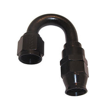 Load image into Gallery viewer, FRAGOLA 681812-BL - Hose Fitting #12 180 Deg PTFE Black image