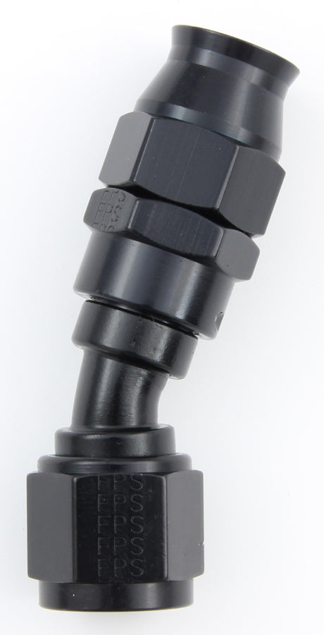 FRAGOLA 683006-BL - Hose Fitting #6 30 Deg PTFE Black image