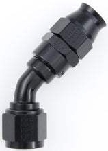 Load image into Gallery viewer, FRAGOLA 684506-BL - Hose Fitting #6 45 Deg PTFE Black image