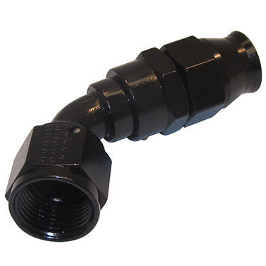 FRAGOLA 686012-BL - Hose Fitting #12 60 Deg PTFE Black image