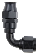 Load image into Gallery viewer, FRAGOLA 689006-BL - Hose Fitting #6 90 Deg PTFE Black image