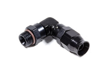 Load image into Gallery viewer, FRAGOLA 689706-BL - Hose Fitting #6 90 Deg to #6 ORB PTFE Black image