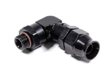 Load image into Gallery viewer, FRAGOLA 689707-BL - Hose Fitting #8 90 Deg to #6 ORB PTFE Black image