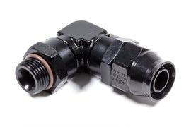 FRAGOLA 689709-BL - Hose Fitting #10 90 Deg to #8 ORB PTFE Black image