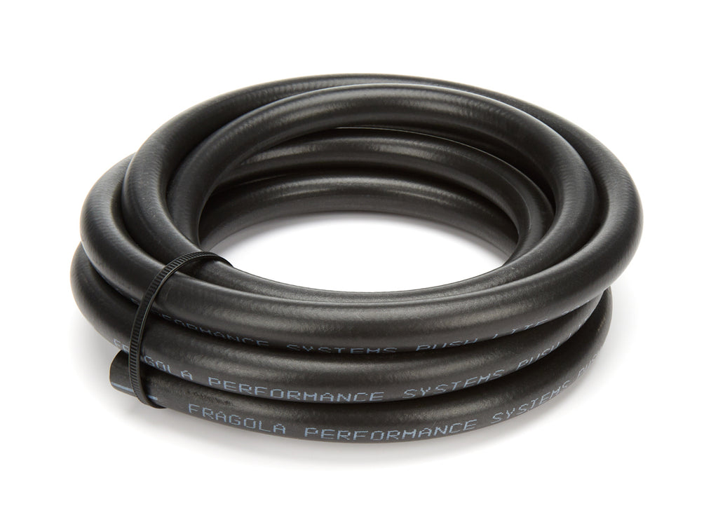 FRAGOLA 831004 - #4 Push-Lite  Hose 10ft Hi-Temp - Black image