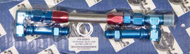 FRAGOLA 920003 - #8 Fuel Line Kit 7/8-20 Dual Inlet 4150 image