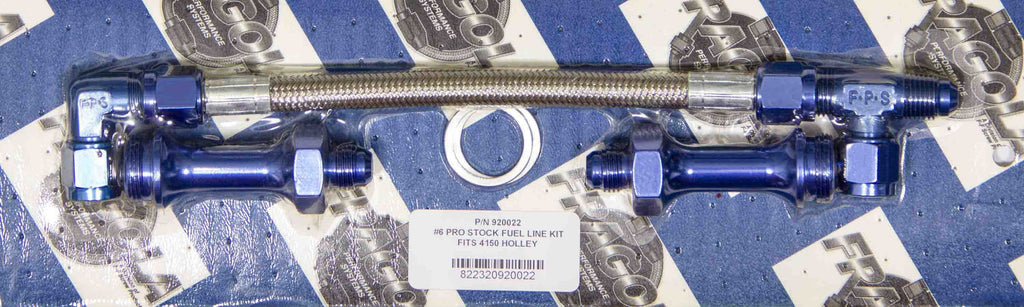 FRAGOLA 920022 - #6 Pro Stock Fuel Line Kit 4150 image