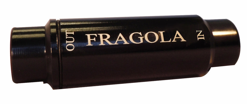 FRAGOLA 960001-BL - Fuel Filter w/40 Micron Element #6 In/Out Black image