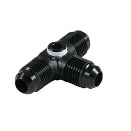 FRAGOLA 997408-BL - #8 Male Tee w/1/8 FPT Port - Black image