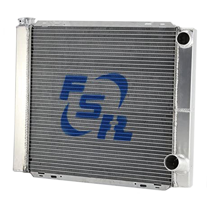 FSR RACING 2619D2-16 - Radiator Chevy Double Pass 26in x 19in 16an image