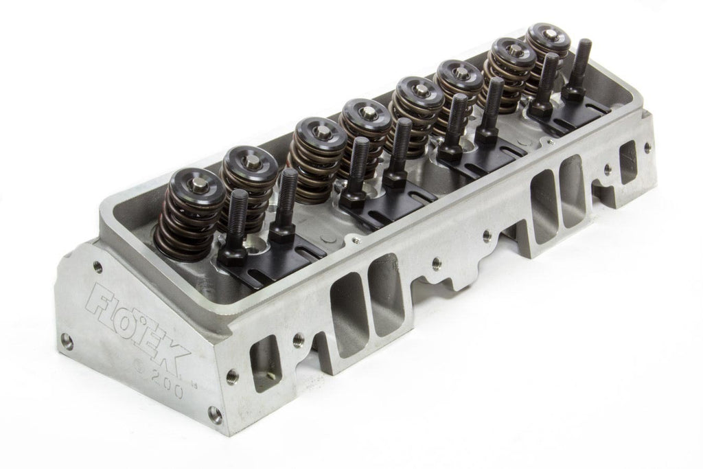 FLO-TEK 1200-HRAC-505A - SBC 200cc Alm Cyl Head 64cc 2.055/1.600 image