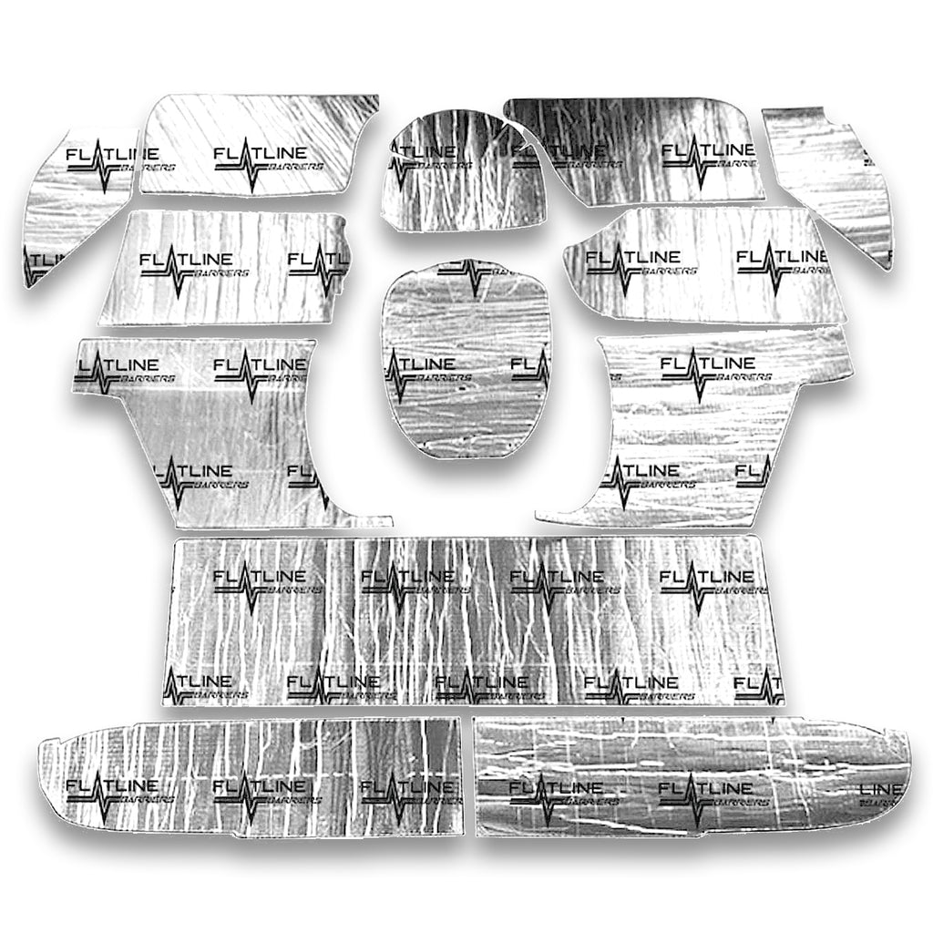 FLATLINE BARRIERS TABT4033 - 55-59 GM Truck Low Tunne l Floor Insulation Kit image