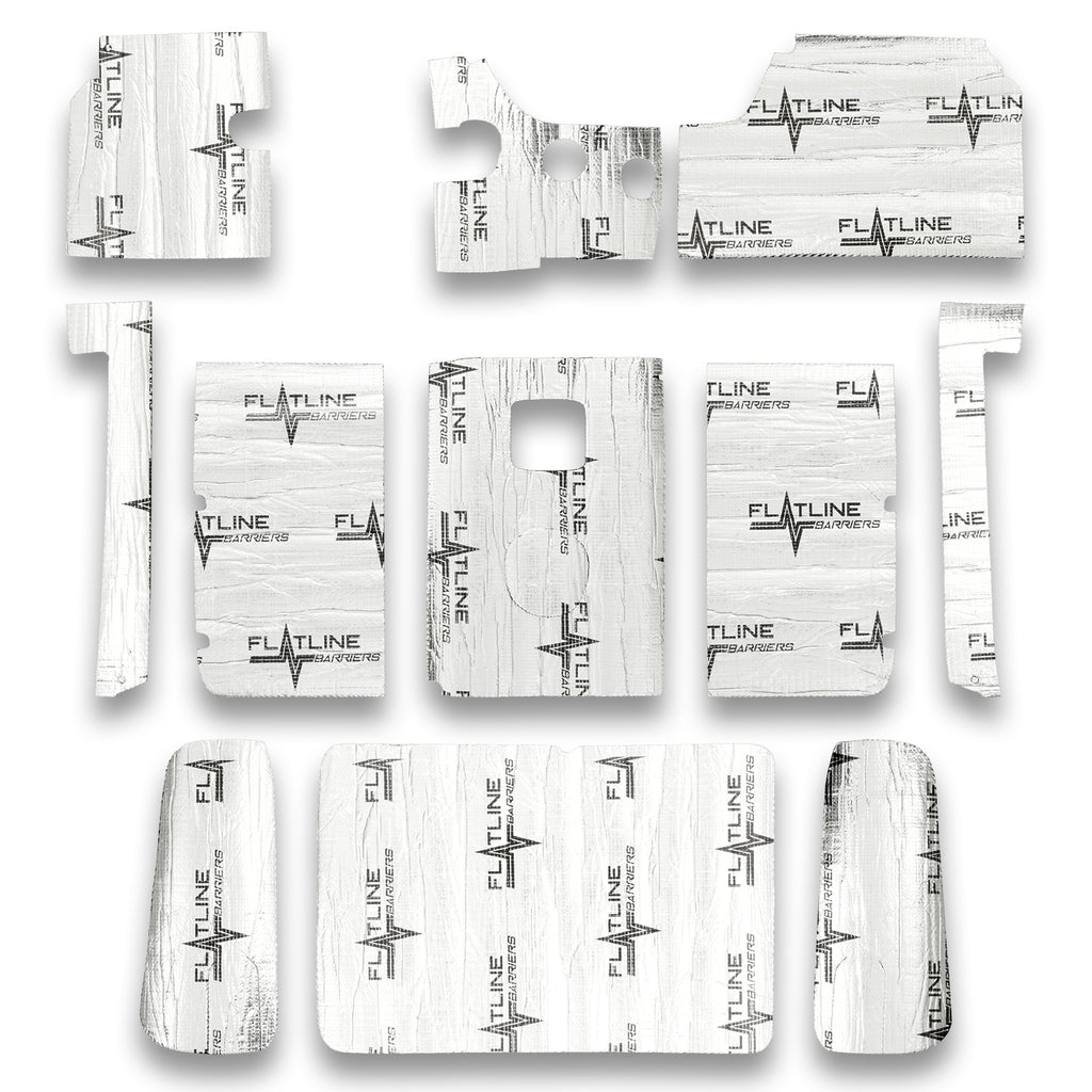 FLATLINE BARRIERS TABT4047 - 37-46 GM Truck Cab Floor Insulation Kit image